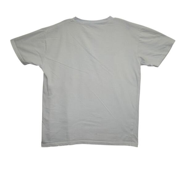 Vintage 90s Wildlife Safari Animal Graphic T-Shirt White  Nature Scene Size XL - Picture 3 of 4